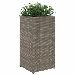 VidaXL Jardinière rotin synthétique  