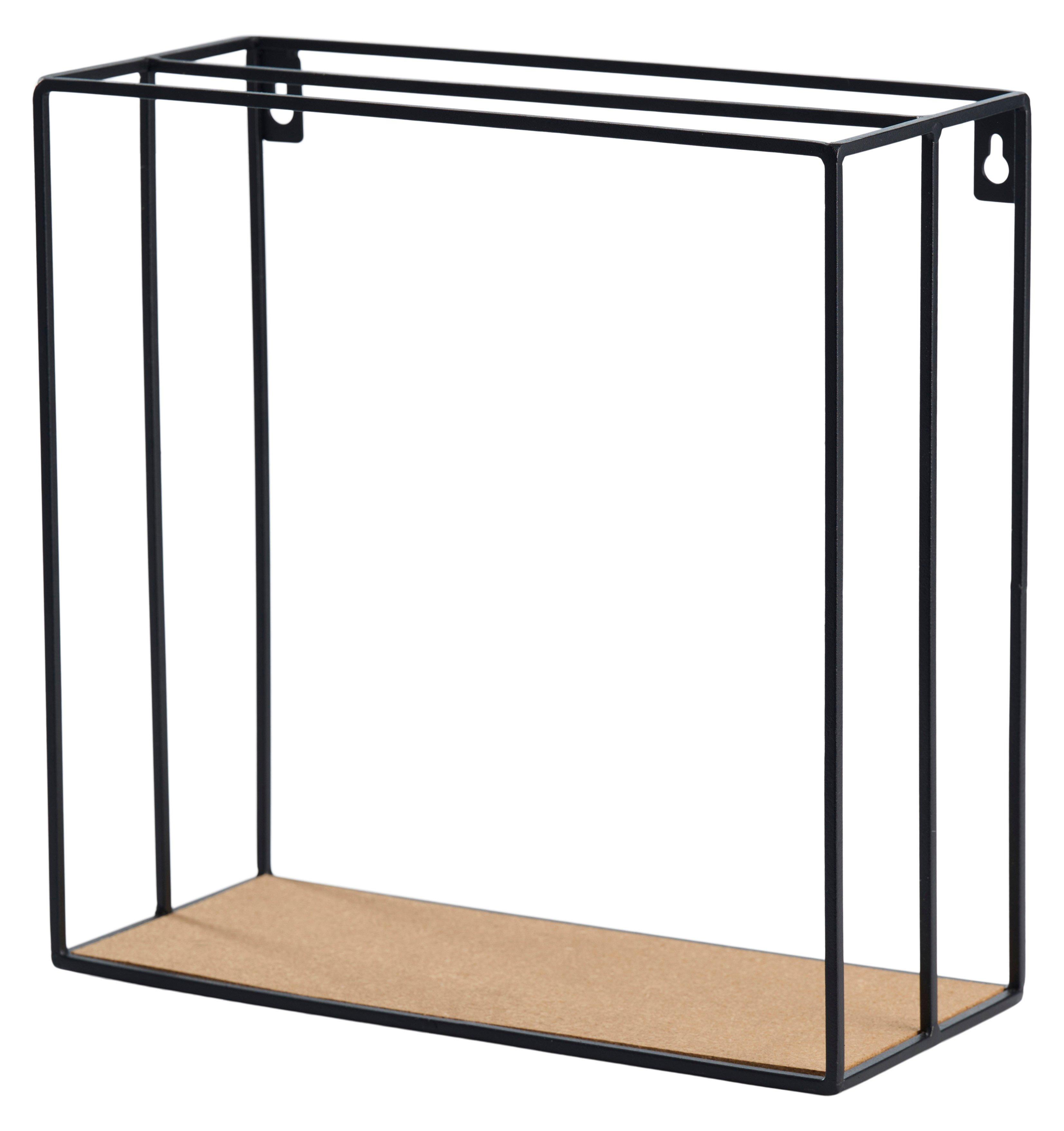 SCHOU Étagère murale avec sol en liège  