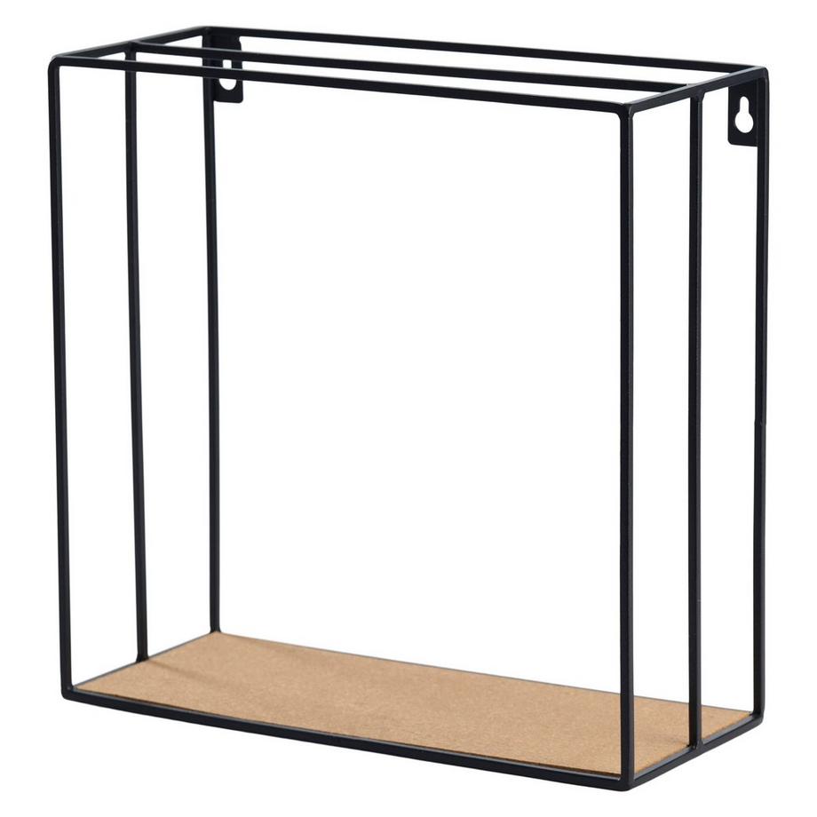 SCHOU Wandregal mit Korkboden  