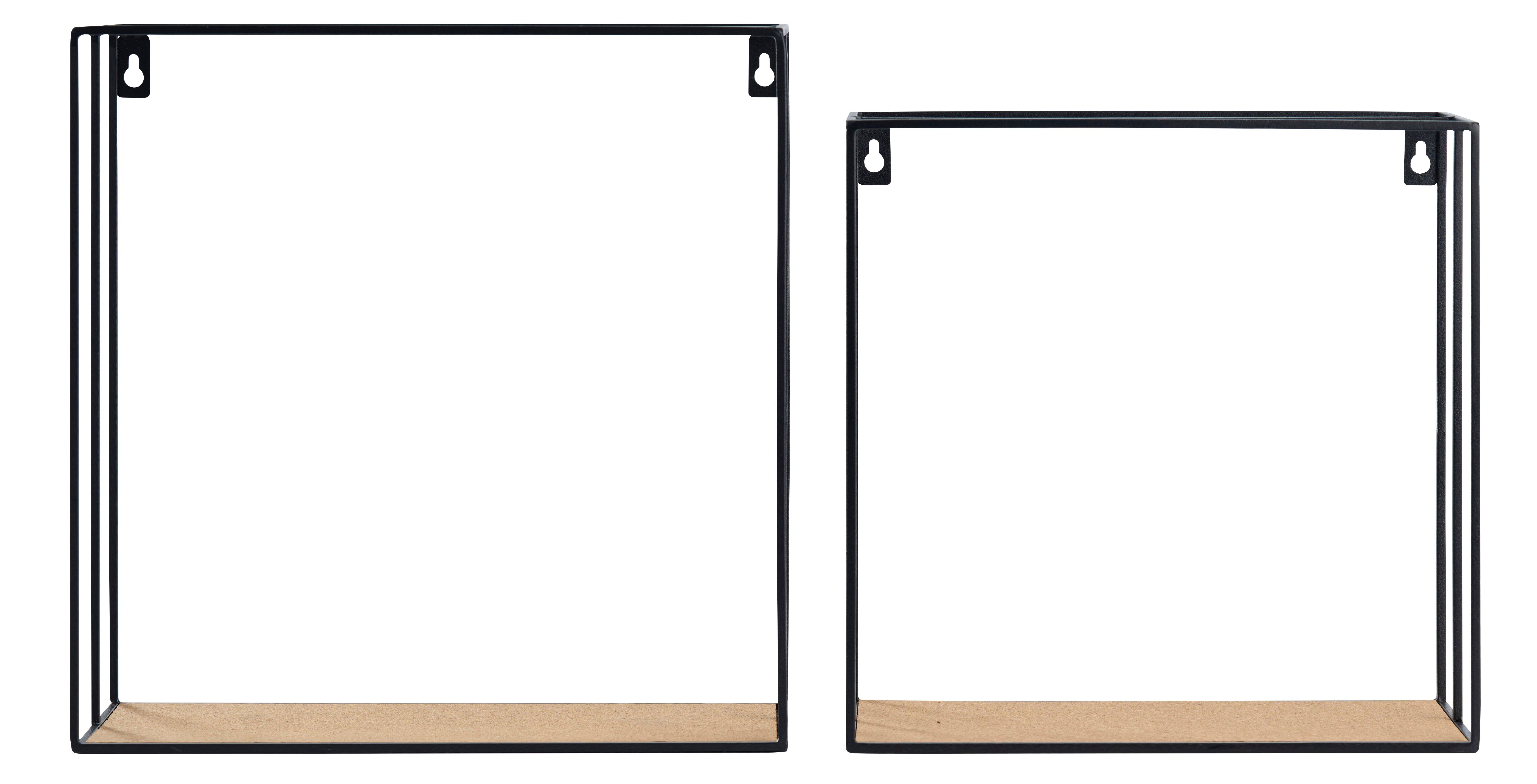 SCHOU Étagère murale avec sol en liège  