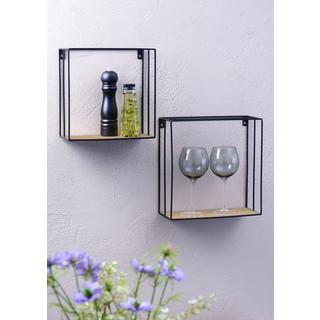 SCHOU Étagère murale avec sol en liège  