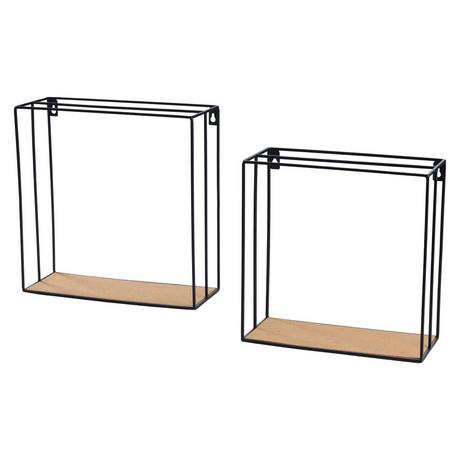 SCHOU Étagère murale avec sol en liège  