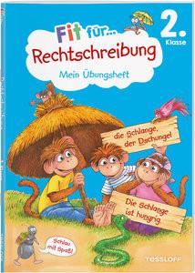 Fit für Rechtschreibung 2. Klasse. Mein Übungsheft Reichert, Sonja; Wandrey, Guido (Illustrationen) Gebundene Ausgabe 