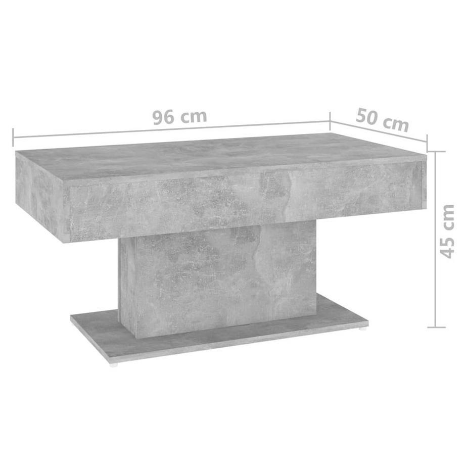 VidaXL Table basse bois d'ingénierie  