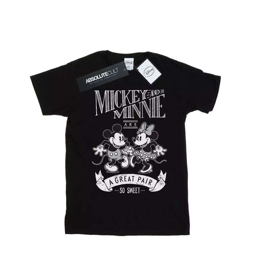 Disney - Great Pair TShirt, für Damen, Schwarz, Größe XL