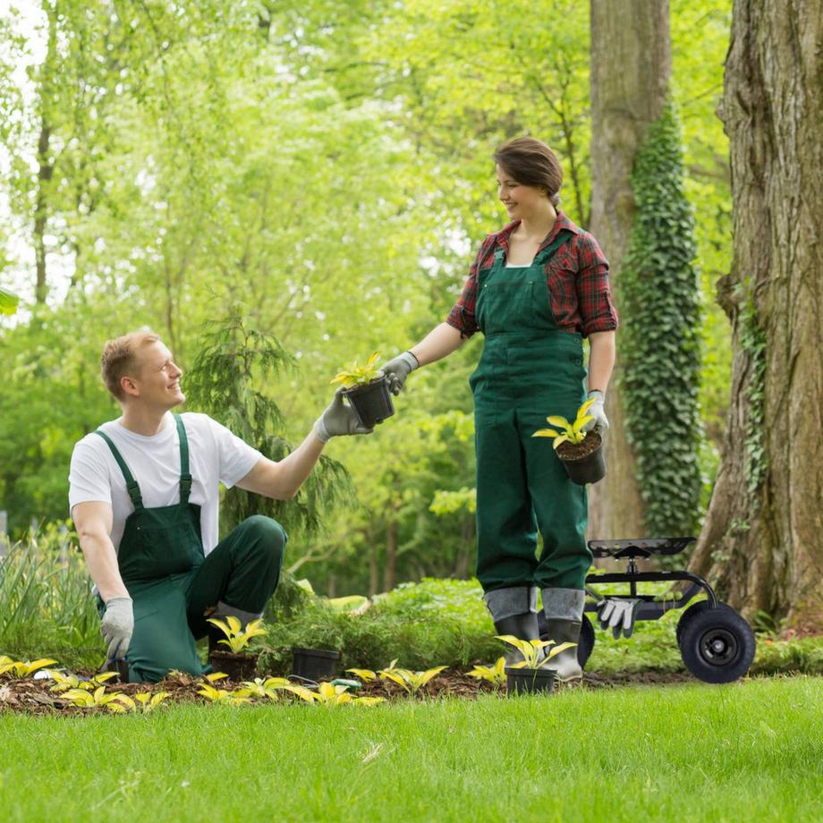 Northix Verstellbarer Gartensitz  