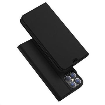 iPhone 12 Pro Max - Dux Ducis custodia  flip folio nero