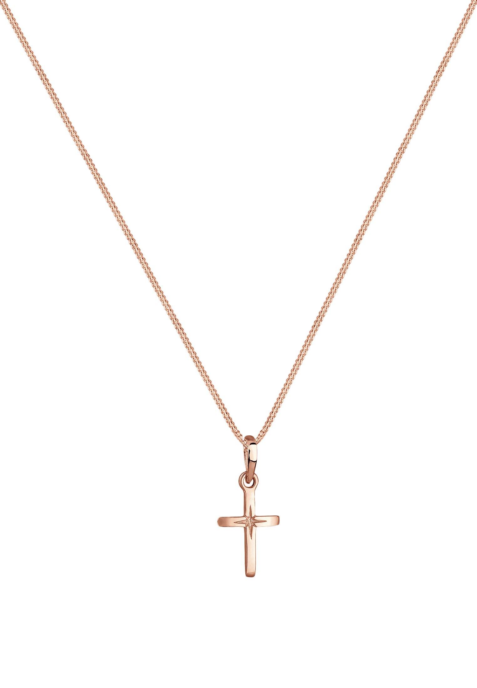 Elli  Collier Pendentif Croix Etoile 