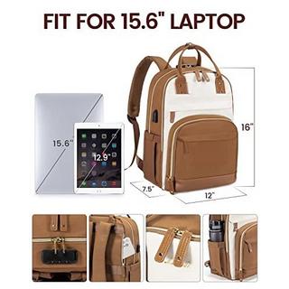 Only-bags.store Laptop Rucksack 15.6 Zoll Wasserdicht Schultasche Anti-Diebstahl  