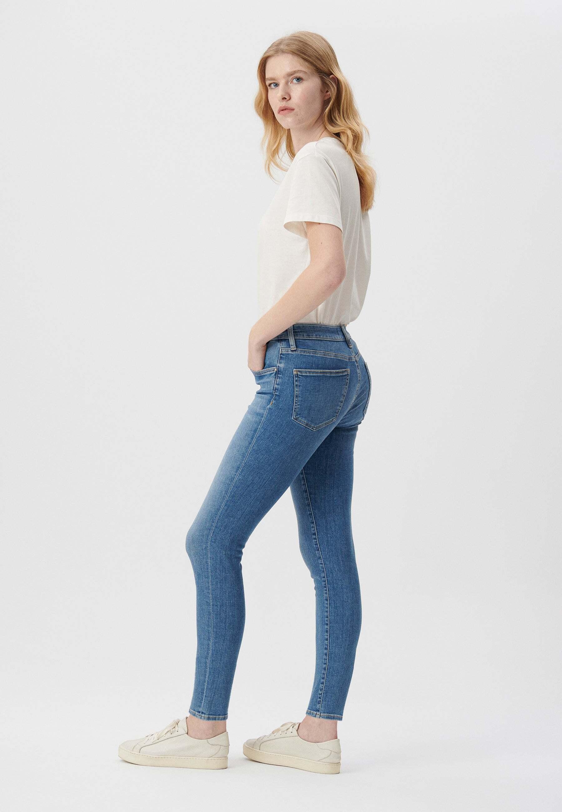 Mavi Sophie Mid Rise Slim Skinny Jeans  