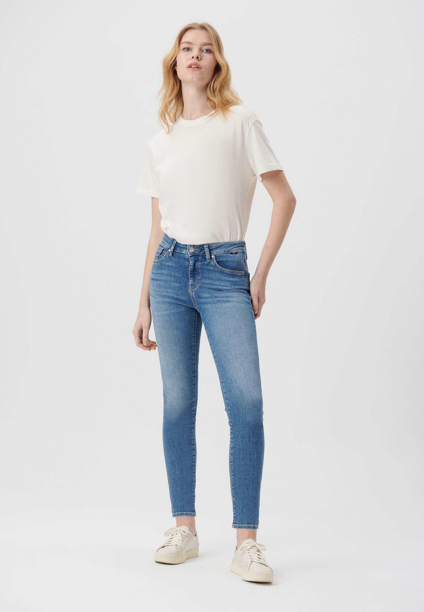 Mavi Sophie Mid Rise Slim Skinny Jeans  