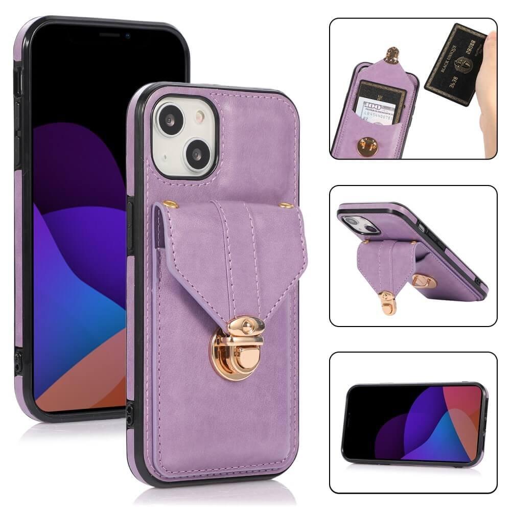 Cover-Discount  iPhone 15 - Schutzhülle Case mit Tasche 