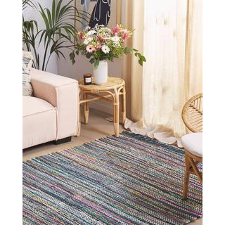 Beliani Tapis en Coton Boho BESNI  