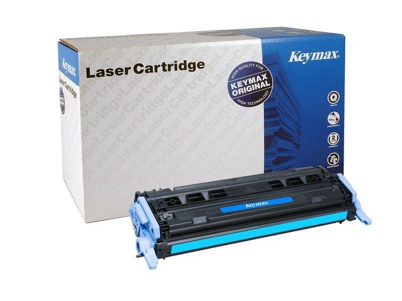 Keymax  KEYMAX RMC-Toner-Modul cyan Q6001AKEY zu HP CLJ 2600 2000 Seiten 