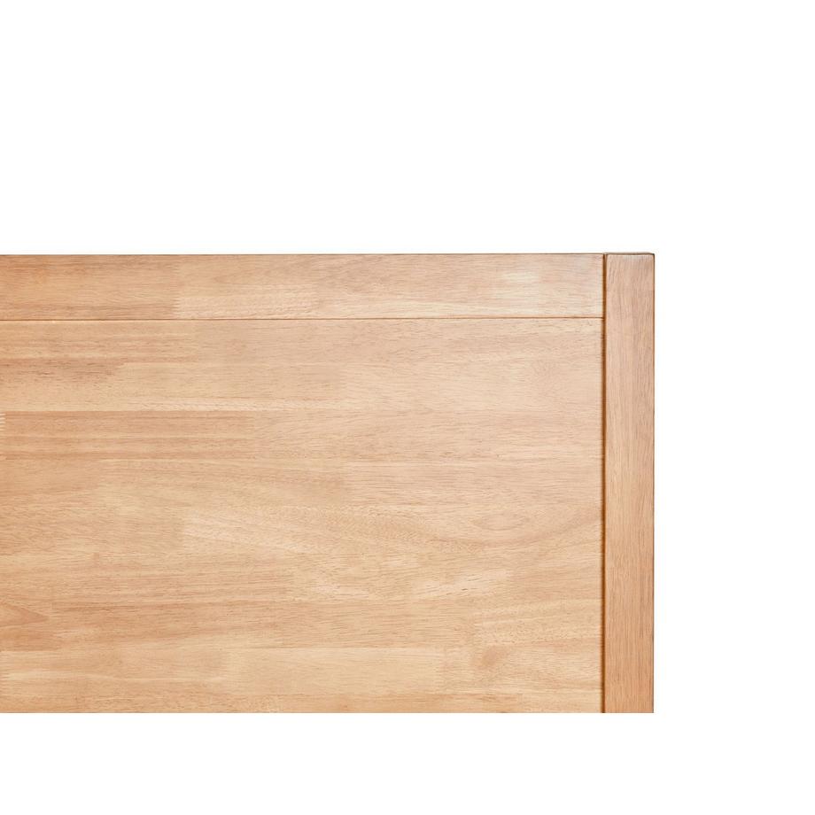 Beliani Letto en Legno di caucciù Rustico CHAMPAGNAT  