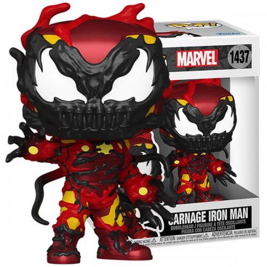 Funko  Marvel POP! Vinyl Figur CarnageizedIron Man 