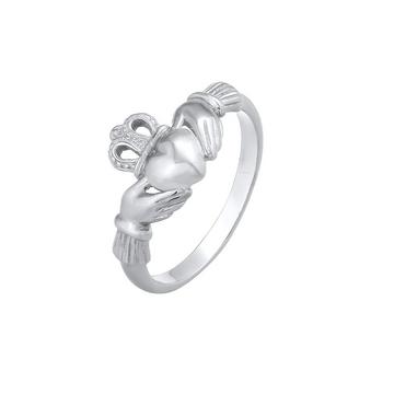 Ring Claddagh Herz Krone Königlich