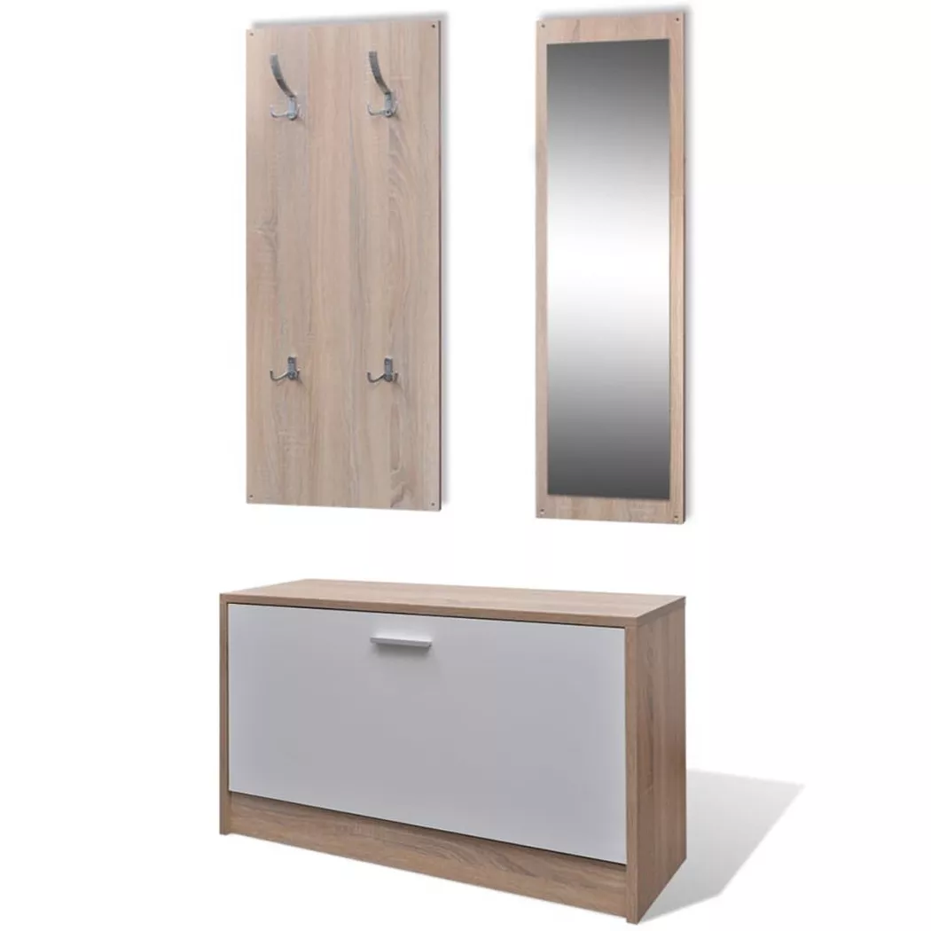 VidaXL - scarpiera Legno, One Size, Marrone