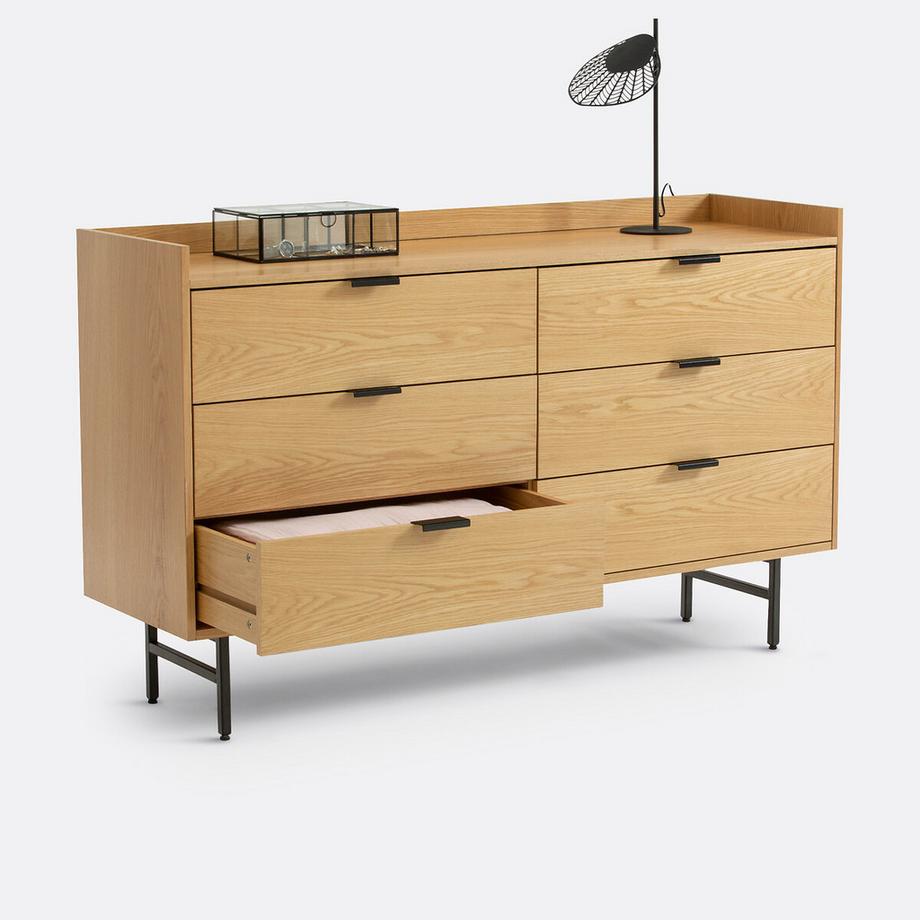 La Redoute Intérieurs Kommode Volga mit 6 Schubladen  