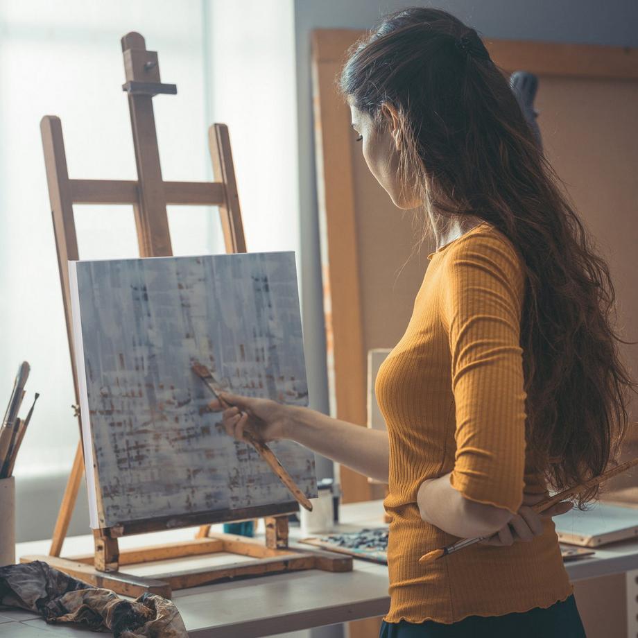 B2X Ensemble de 16 toiles carrées  