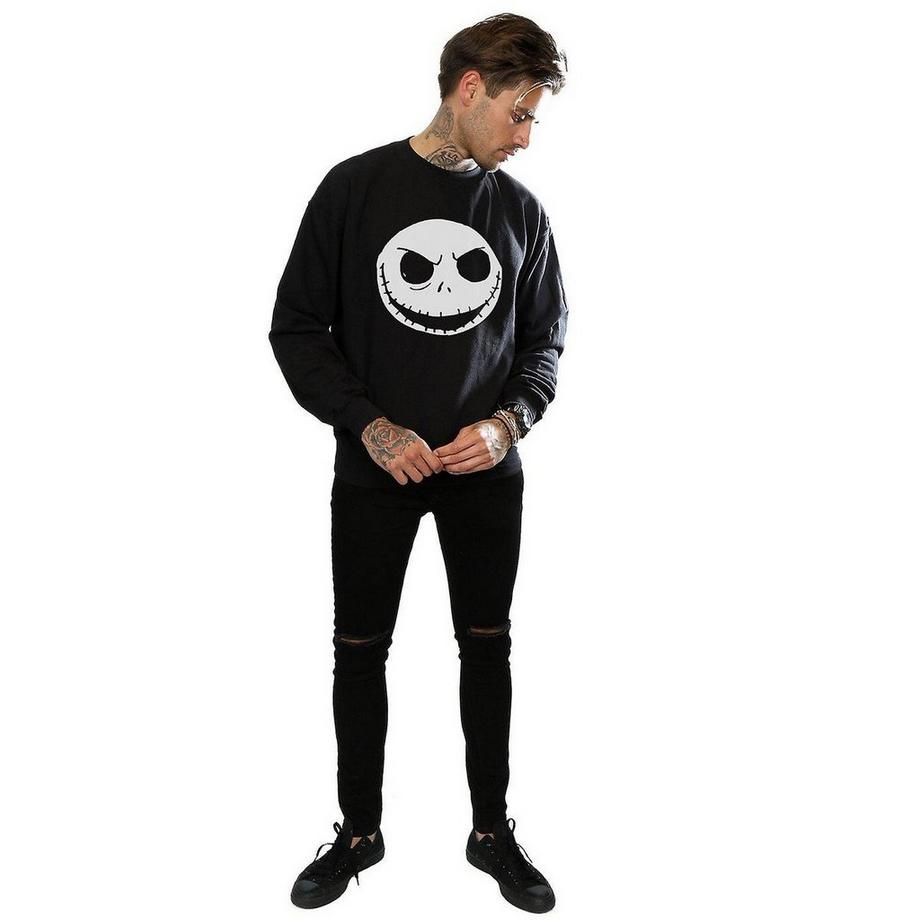 Nightmare Before Christmas Jack Skellington Sweatshirt Imprimé Graphique  