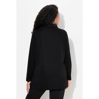 Ulla Popken  Sweatshirt, Stehkragen, Classic, Zierkette, Langarm 