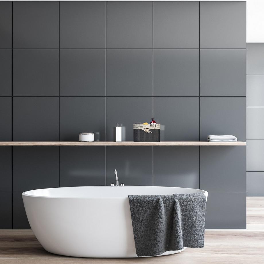 B2X Cestino portaoggetti in bambù nero  