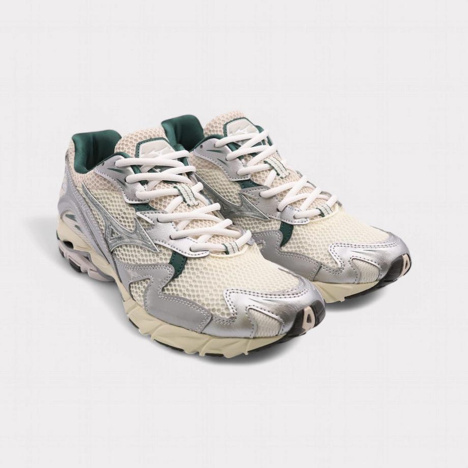 MIZUNO Wave Rider 10 Bistro Green Baskets  