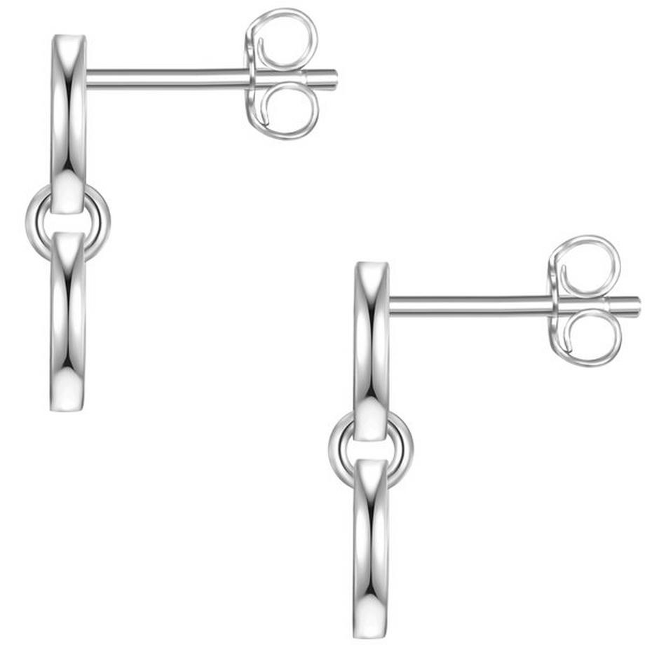 Glanzstücke München  Femme Puces d'oreilles en argent Cercle 