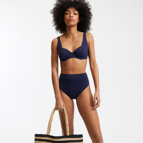 La Redoute Collections Slip bikini Signature a vita alta  