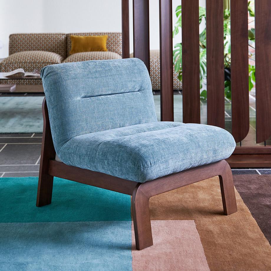 La Redoute Intérieurs Fauteuil bas rembourré  