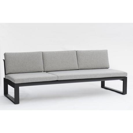 mutoni Gartensofa-Sonnenliege Florida Aluminium (1 Stück)  