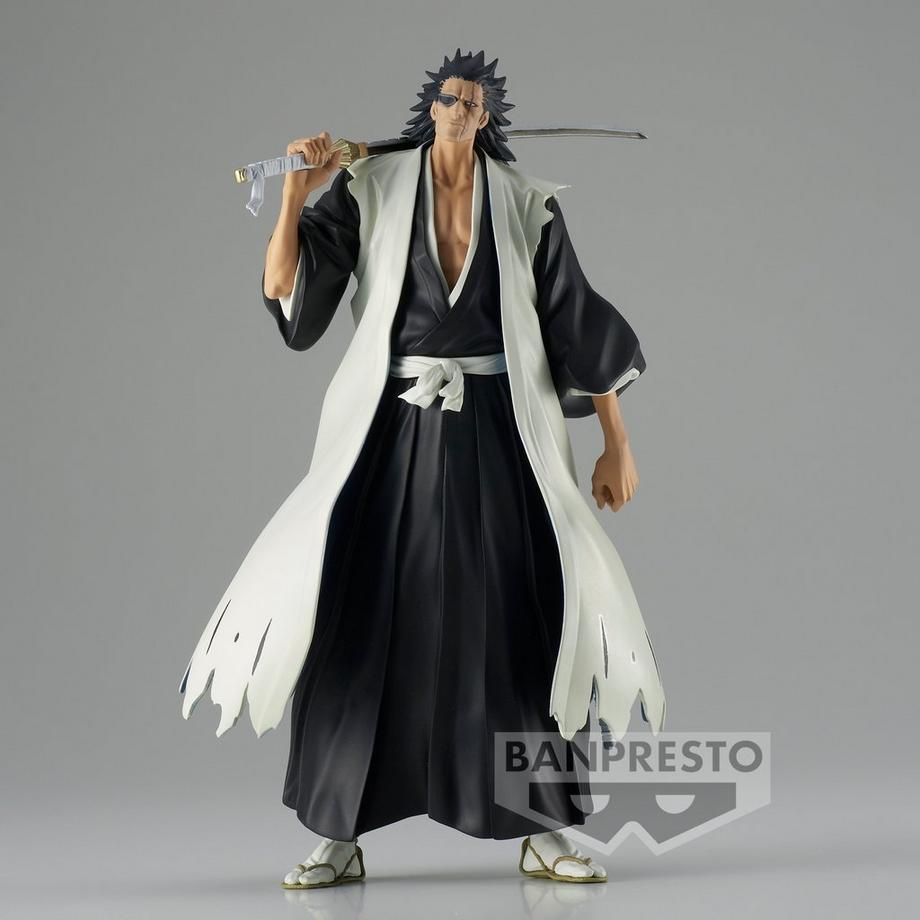 Banpresto  Statische Figur - Solid and Souls - Bleach - Kenpachi Zaraki 
