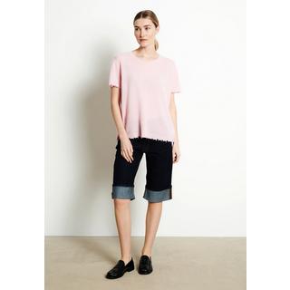 Studio Cashmere8  AVA 6 T-Shirt Rundhalsausschnitt mit kurzen Ärmeln -100% Kaschmir 