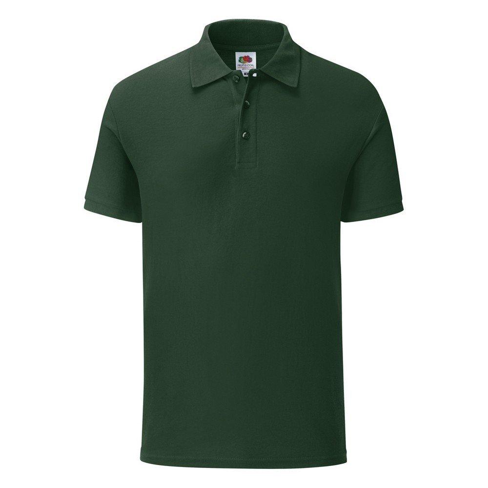 Image of Piqu Polo Shirt Herren Grün 3XL