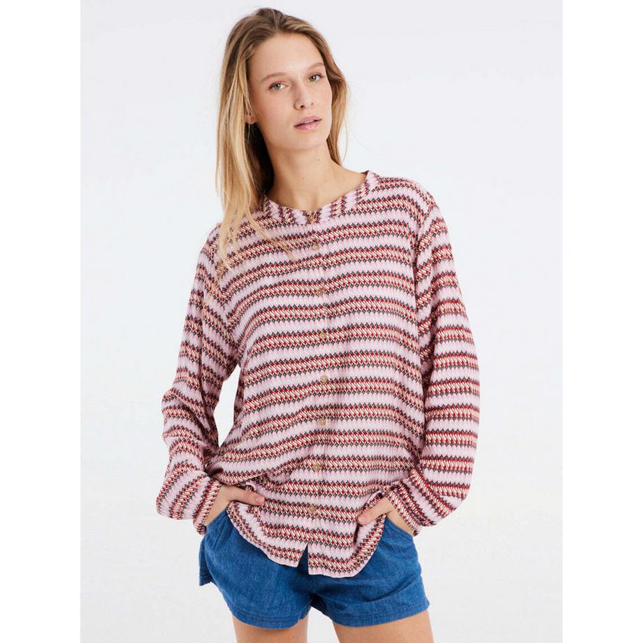 PROTEST Prtcoralin Gestreifte Bluse  