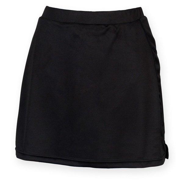 Image of Sport Skort Hosenrock Mit Feuchtigkeitstransportierendem Finish Damen Schwarz S