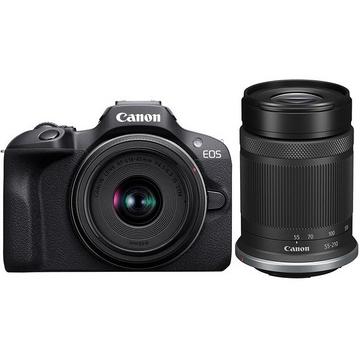 Canon EOS R100 kit (18-45)(55-210) (avec adaptateur)