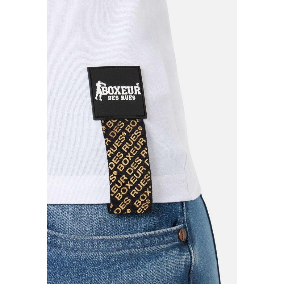 BOXEUR DES RUES Bedrucktes Slim Fit T-Shirt  