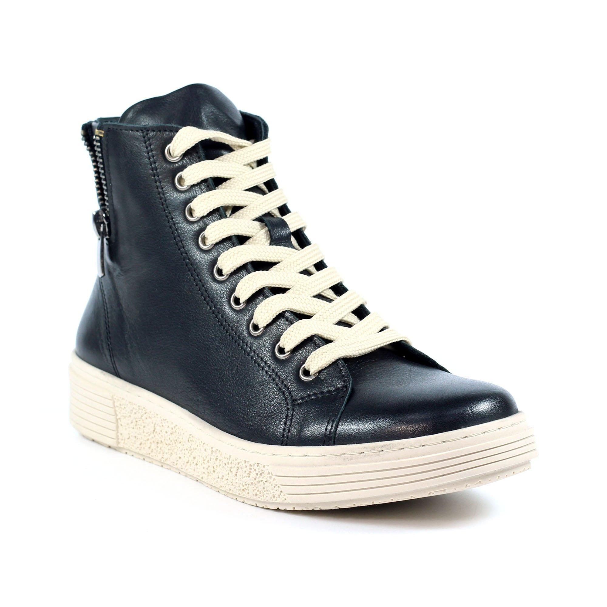 Image of Stiefel Danube, Leder Damen Schwarz 37