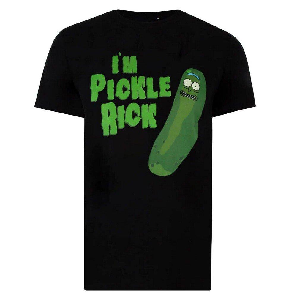 Image of I’m Pickle Rick Tshirt Herren Schwarz S