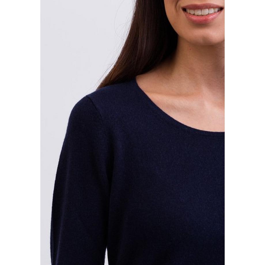 CASH-MERE.CH Kaschmir Rundhals Pullover  