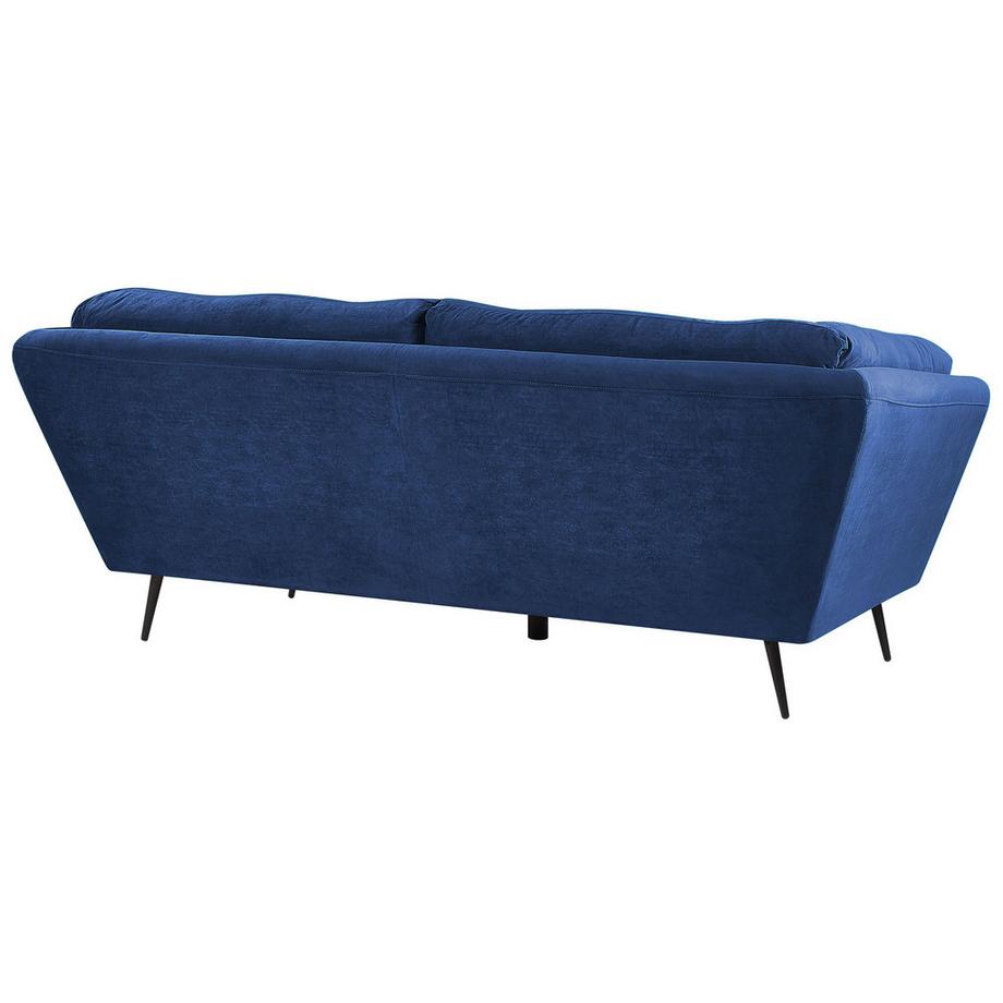 Beliani 3 Sitzer Sofa aus Samtstoff  LENVIK  