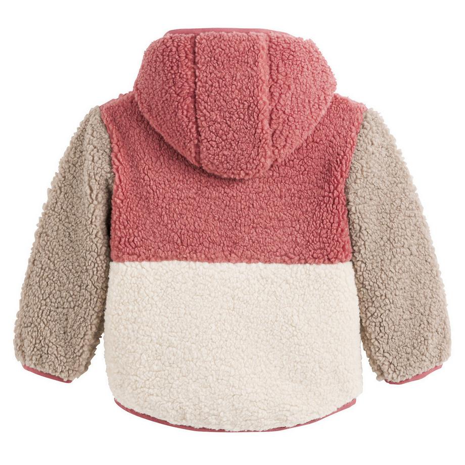La Redoute Collections  Teddyfleece-Jacke mit Kapuze 