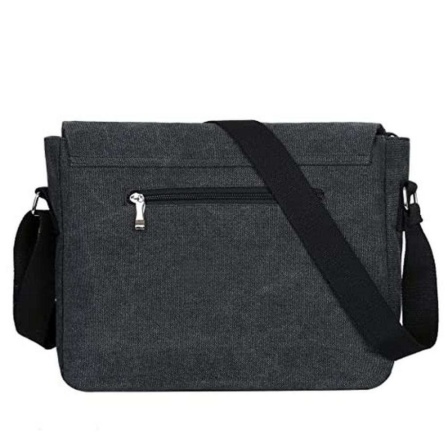 Only-bags.store Canvas Messenger Bag Vintage Laptop Umhängetasche  