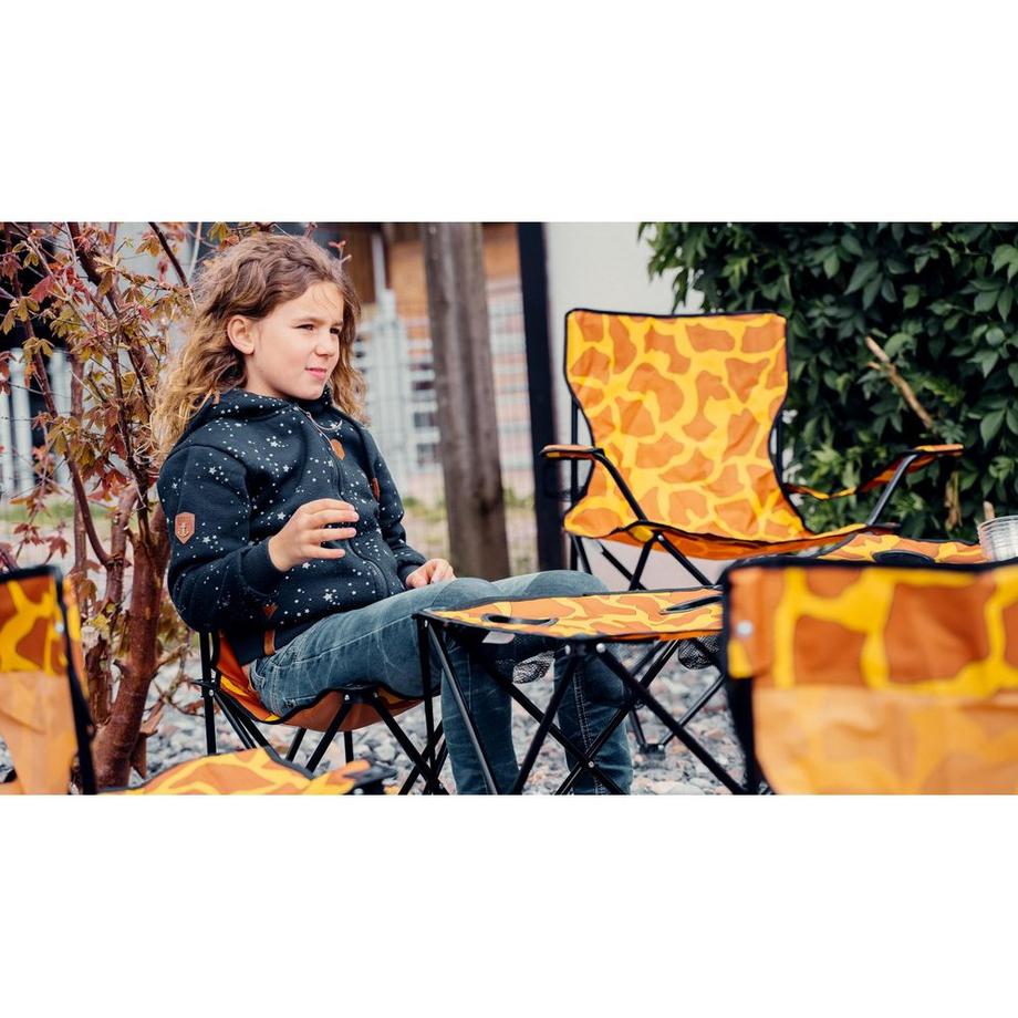 zebraffo  zebraffo Campingset Kids, 4 Stühle und 1 Tisch 