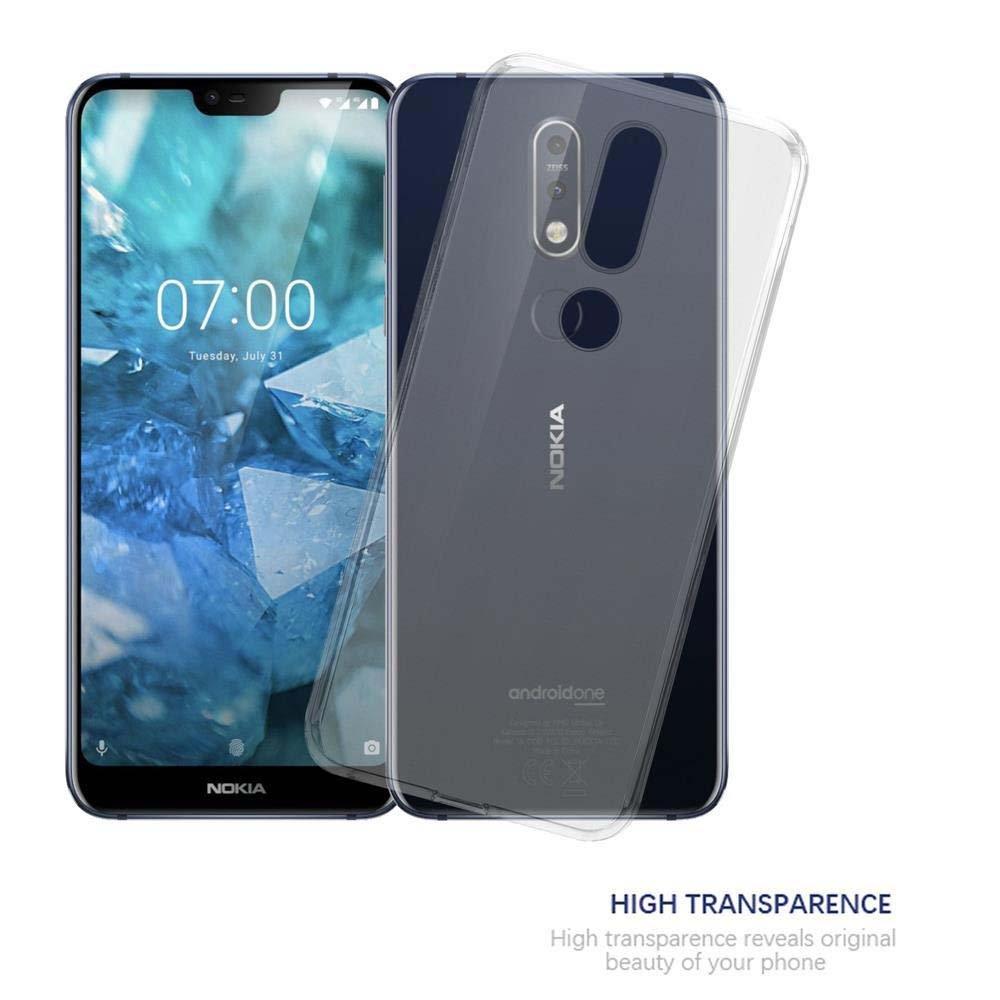 Cadorabo  Hülle für Nokia 7,1 TPU Silikon Ultra Slim 