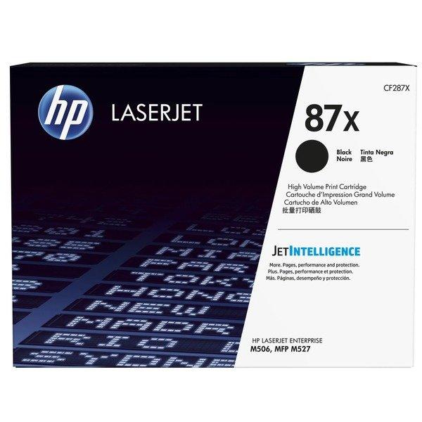 Image of Hewlett-Packard HP Toner-Modul 87X schwarz CF287X LJ Enterprise M527 18'000 S. - ONE SIZE