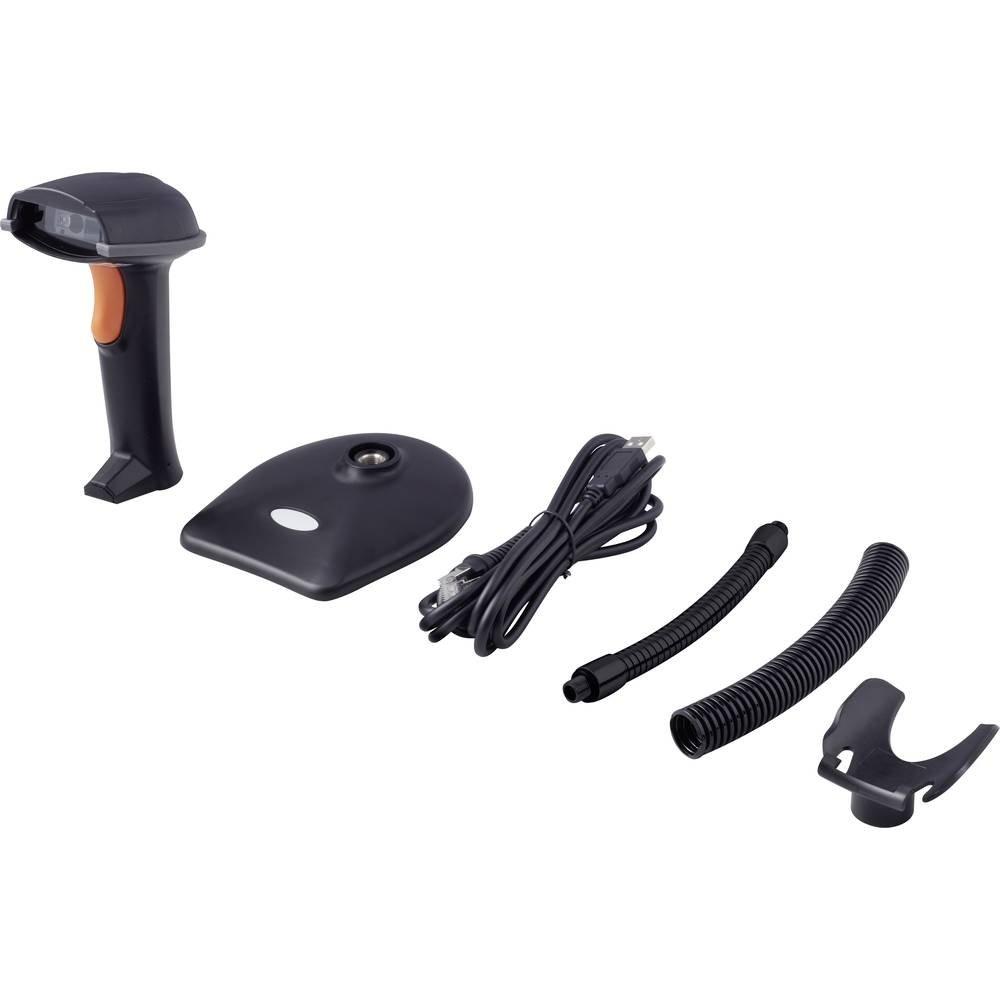 Renkforce  2D Barcode-Scanner Kabelgebunden 1D, 2D Laser Schwarz Hand-Scanner USB 