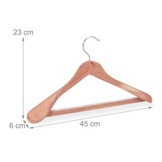 B2X Kleiderbügel aus Zedernholz im 5er-Set  